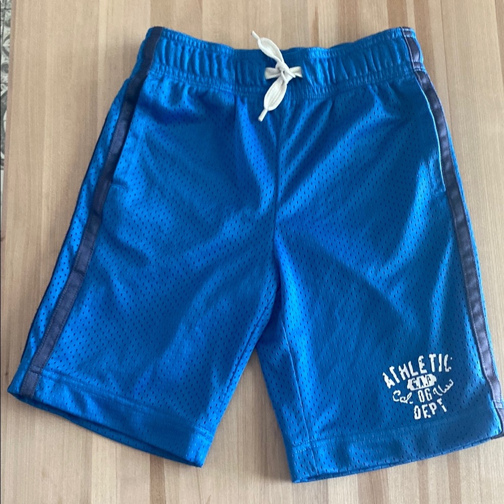 GAP Blue Athletic Shorts with Drawstring Waist
